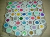 Kit com 50 Pigmentos