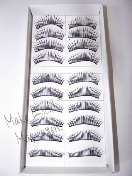 Kit com 10 Pares de Cílios 081#