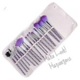 Kit 16 pincéis Roxo