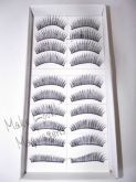 Kit com 10 Pares de Cílios 081#