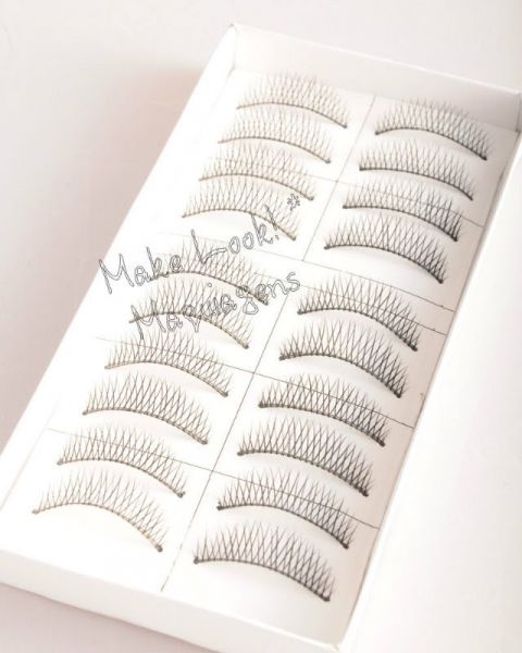 Kit com 10 Pares de Cílios 015#