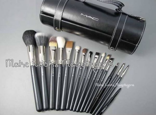 Kit de 16 Pincéis Réplica MAC