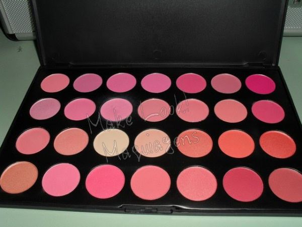 Paleta de 28 Blushes