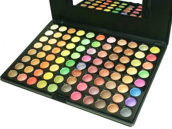 Paleta 88 Cores Arco-Íris Shimmer